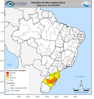 29/09/2026 - Previsão de Riscos Geo-Hidrológicos