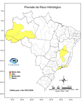 30/01/2026 - Previsão de Riscos Geo-Hidrológicos