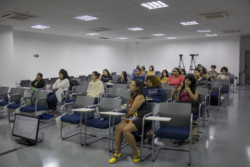 Evento Educomunicação: participantes da área de Jornalismo da ECA-USP noauditdório do Cemaden (foto Cemaden Educação)