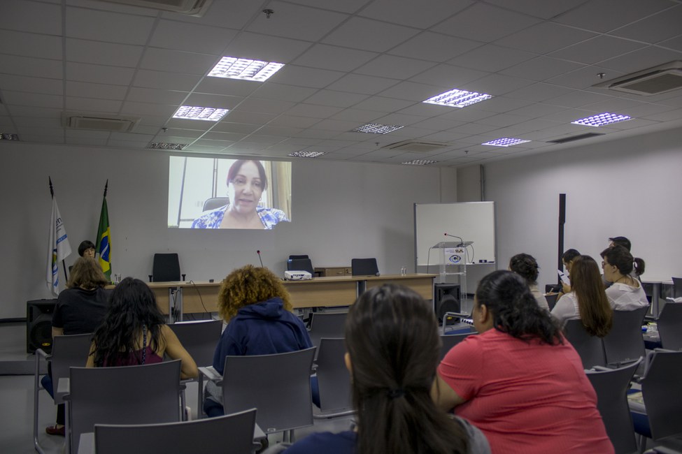  Evento Educomunicação - participação on-line e apresentação da assessora de Comunicação do Cemaden, jornalista Maria Rosário Orquiza