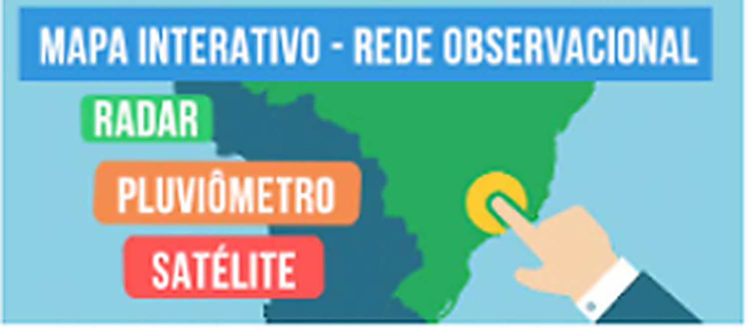 Mapa interativo Rede Observacional