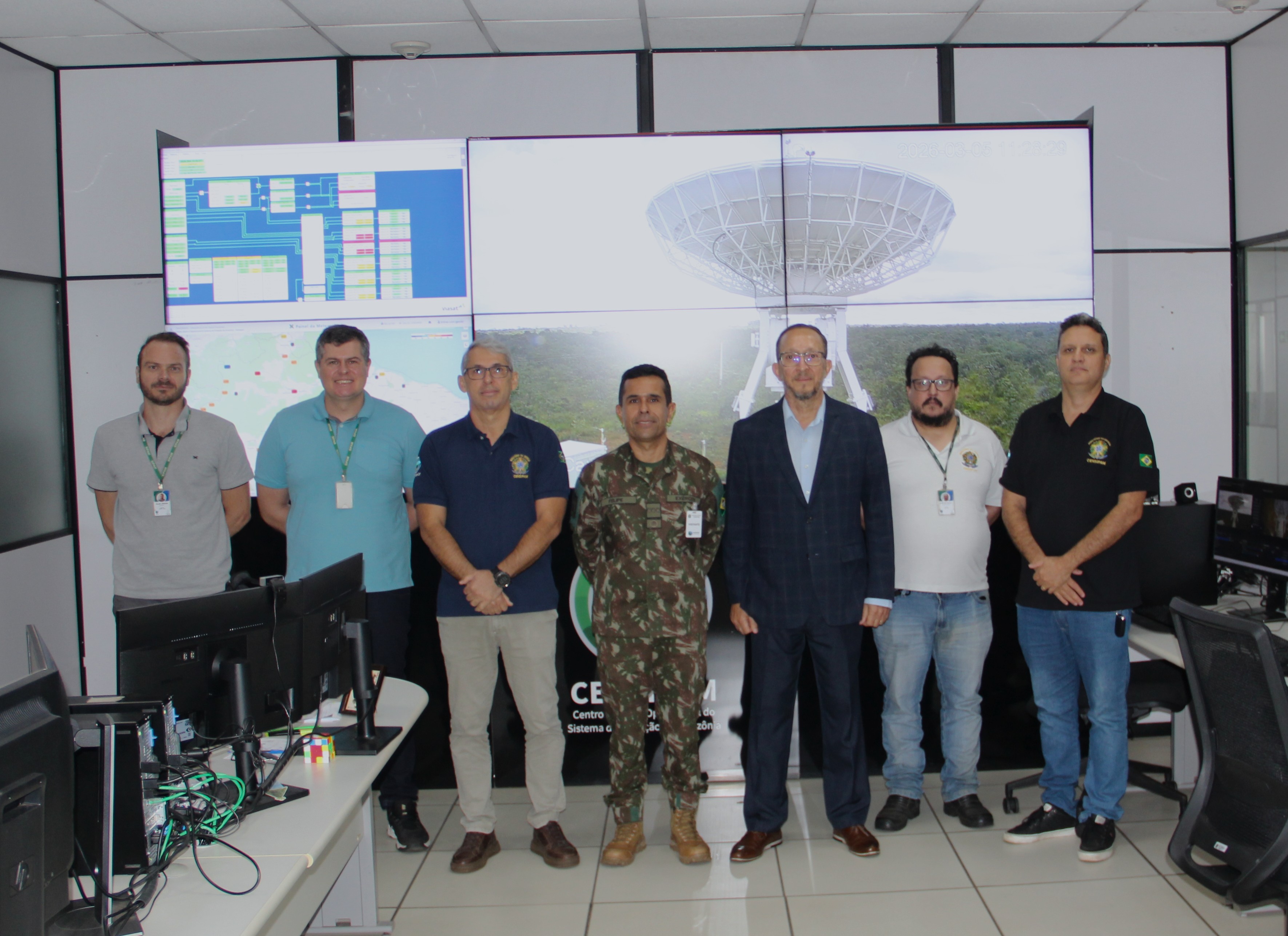 Censipam e Força Aérea Brasileira discutem uso estratégico de dados espaciais para monitoramento da Amazônia