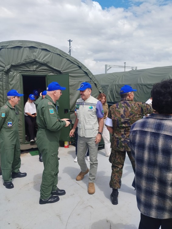 Censipam acompanha EXCELSIOR 2026 e reforça integração institucional em maior missão humanitária da FAB na Amazônia