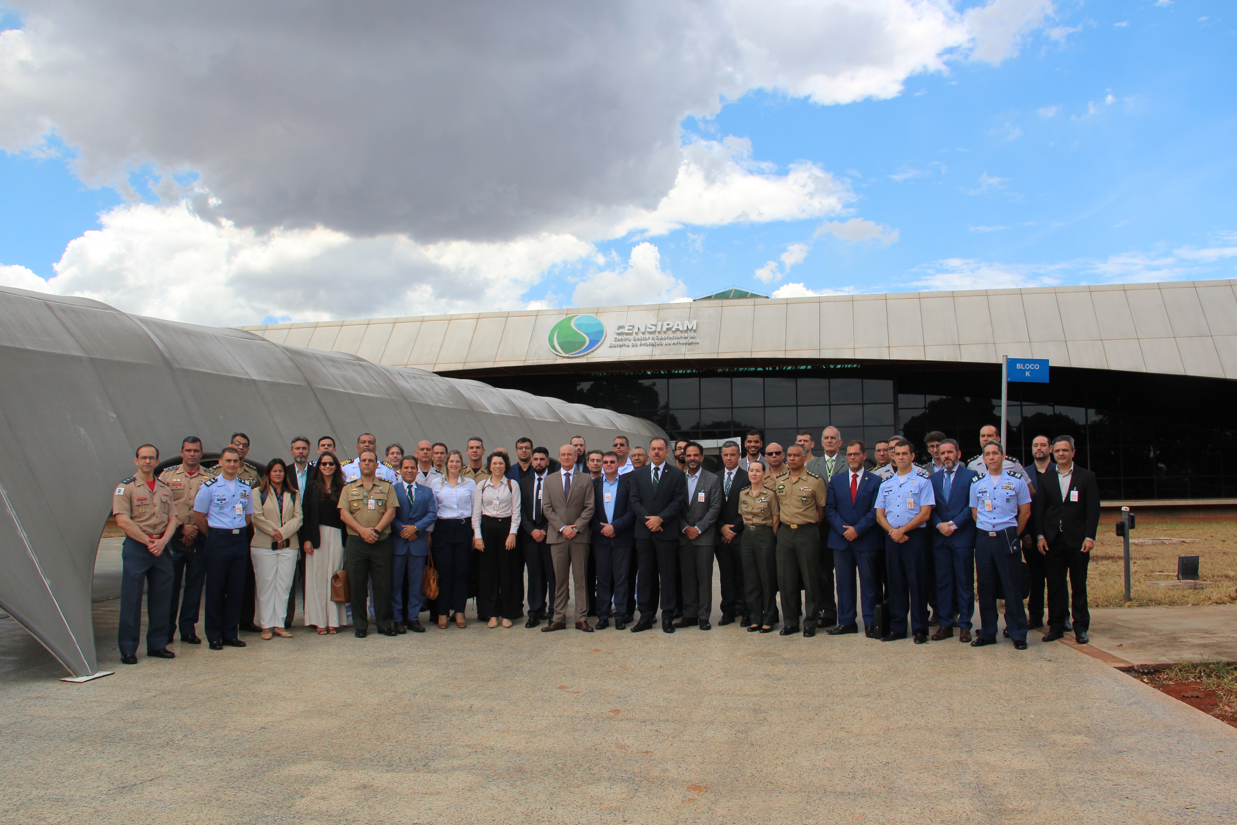 Censipam apresenta papel estratégico na Amazônia a alunos do Curso de Geopolítica e Defesa