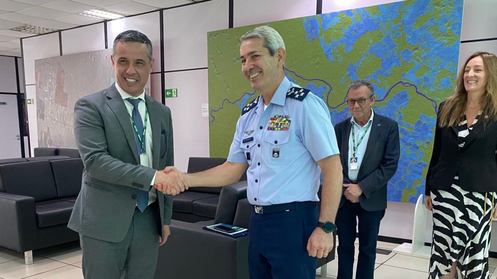 Censipam e Comando de Operações Aeroespaciais ampliam parceria para defesa da Amazônia