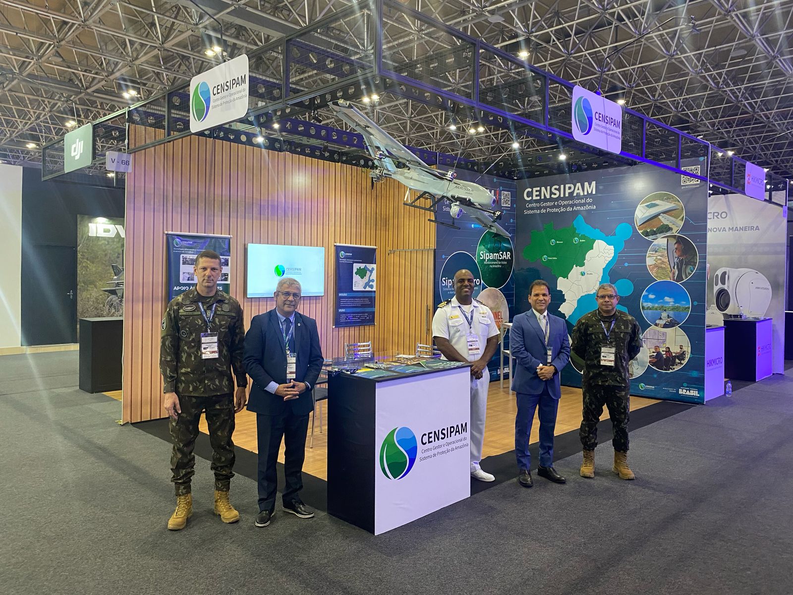 Censipam participa da Feira Internacional de Defesa e Segurança (LAAD) e apresenta tecnologia de monitoramento da Amazônia