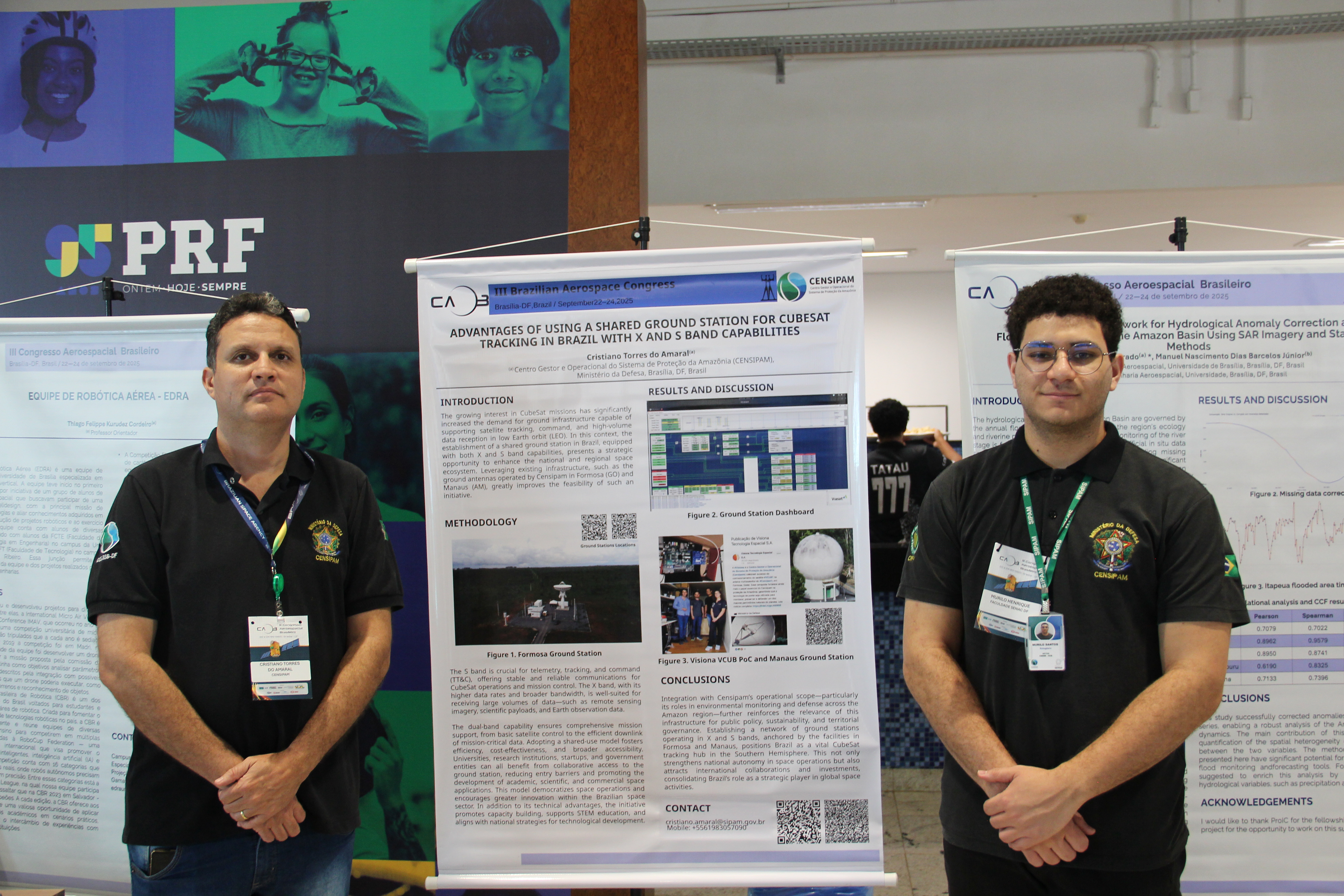 Censipam participa do III Congresso Aeroespacial Brasileiro com exposição de cartaz técnico