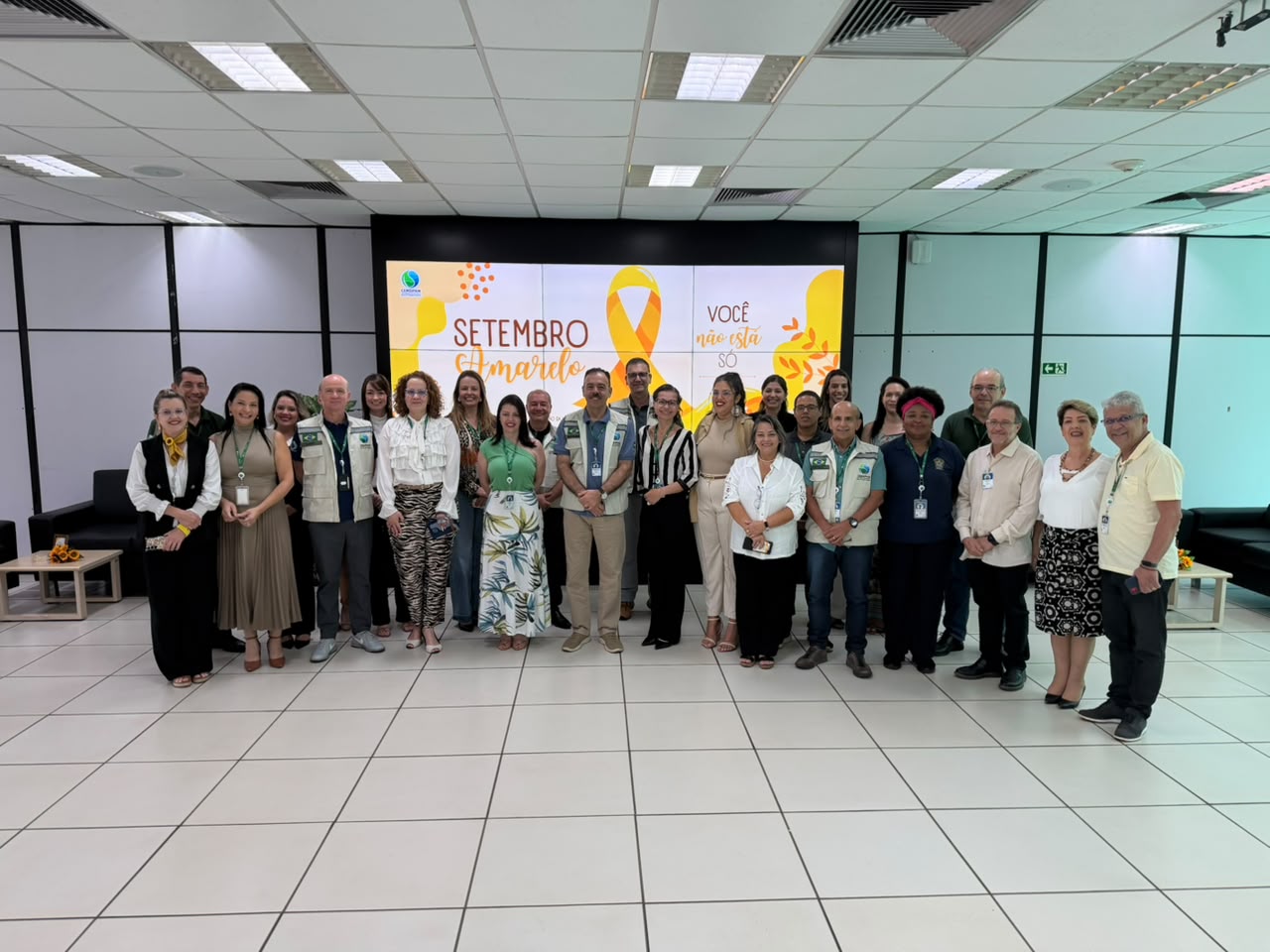 Censipam promove ação de valorização da vida durante o Setembro Amarelo