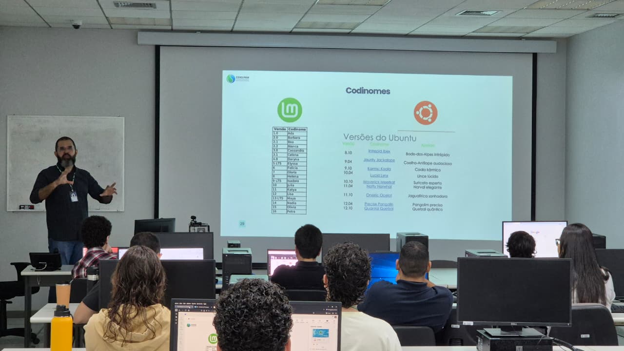 CENSIPAM promove maratona de capacitação em Python, R e Linux com foco em análise de dados e integração institucional