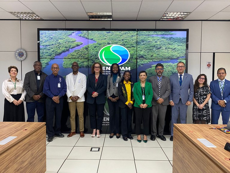 Censipam recebe delegação caribenha para fortalecimento da cooperação em monitoramento ambiental
