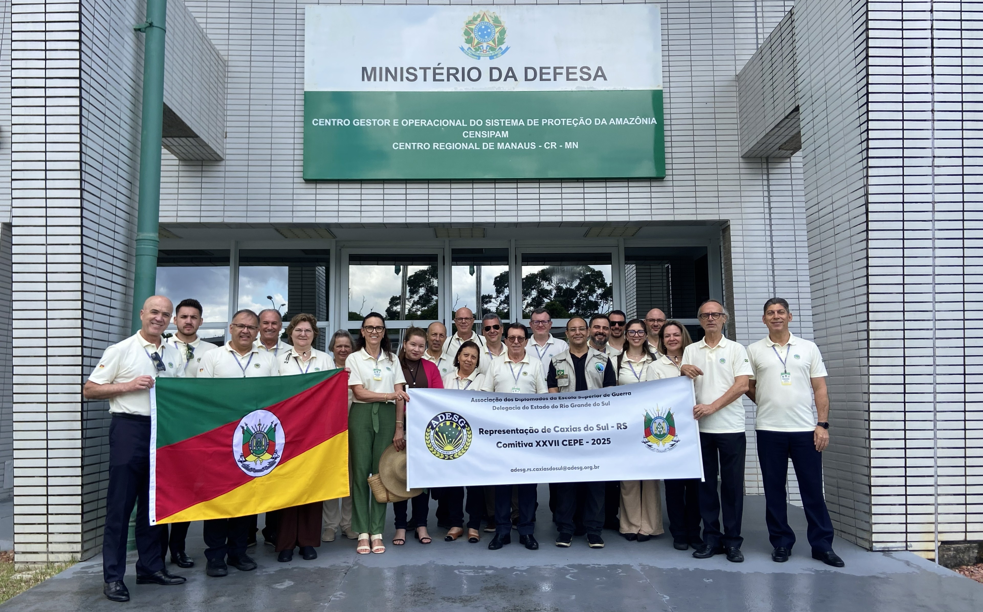 Censipam recebe diplomados da ADESG e reforça cooperação em monitoramento da Amazônia