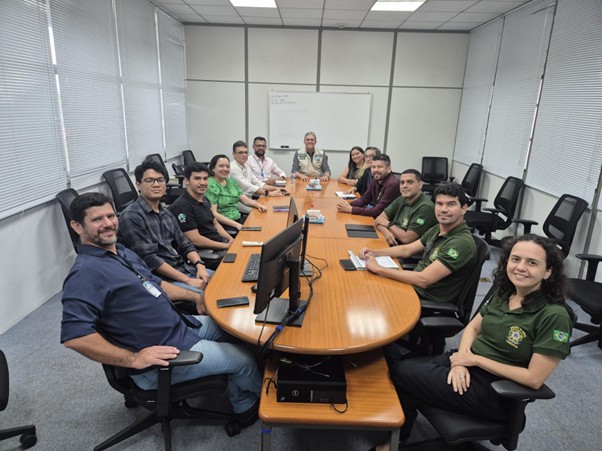 Centro Regional de Belém recebe visita para instruções de tecnologia da informação