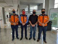 CR-MN recebe representantes da Defesa Civil e do Corpo de Bombeiros do Estado de Roraima
