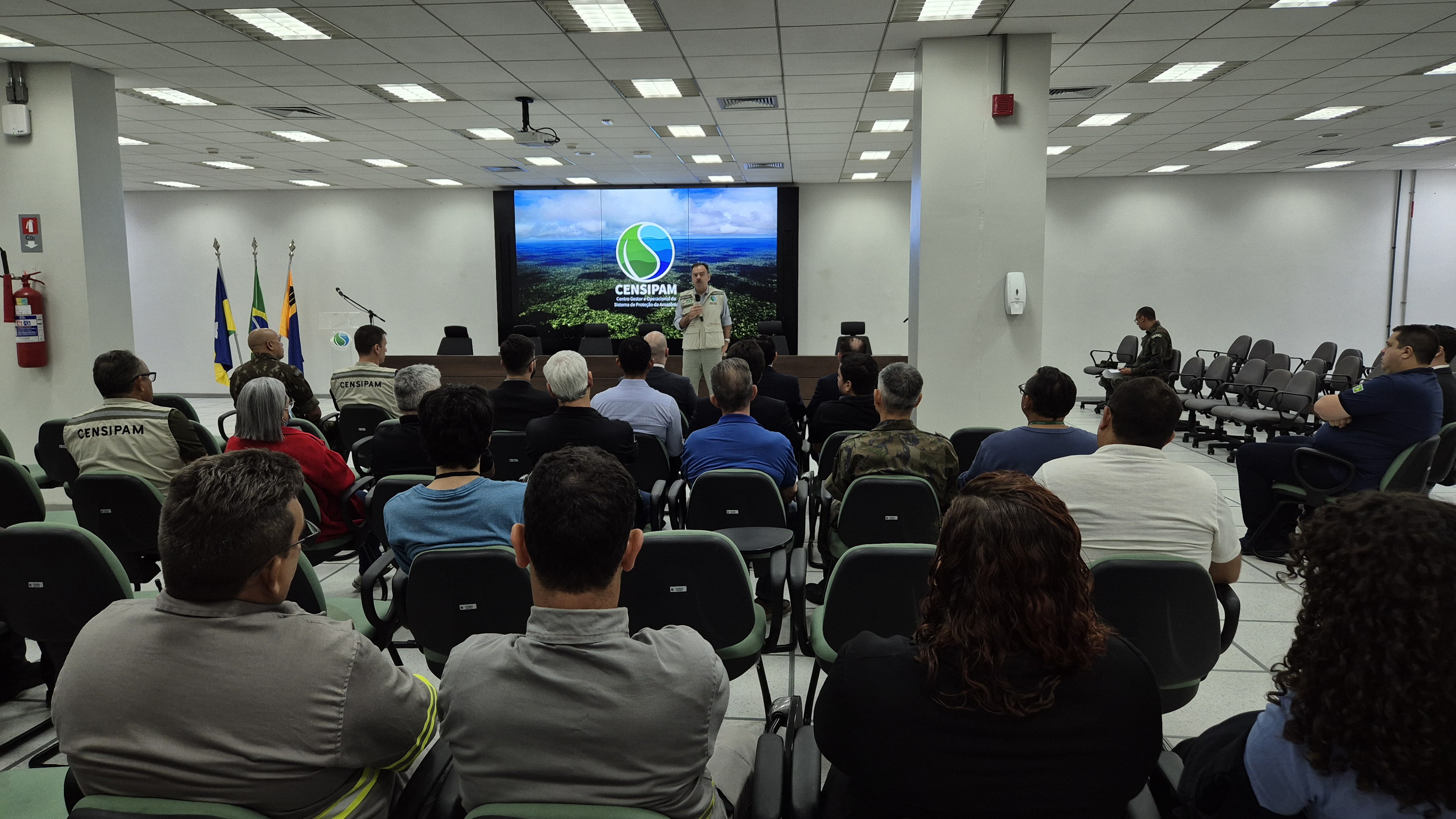Diretor-geral do Censipam visita Centro Regional de Porto Velho e reforça integração na Amazônia