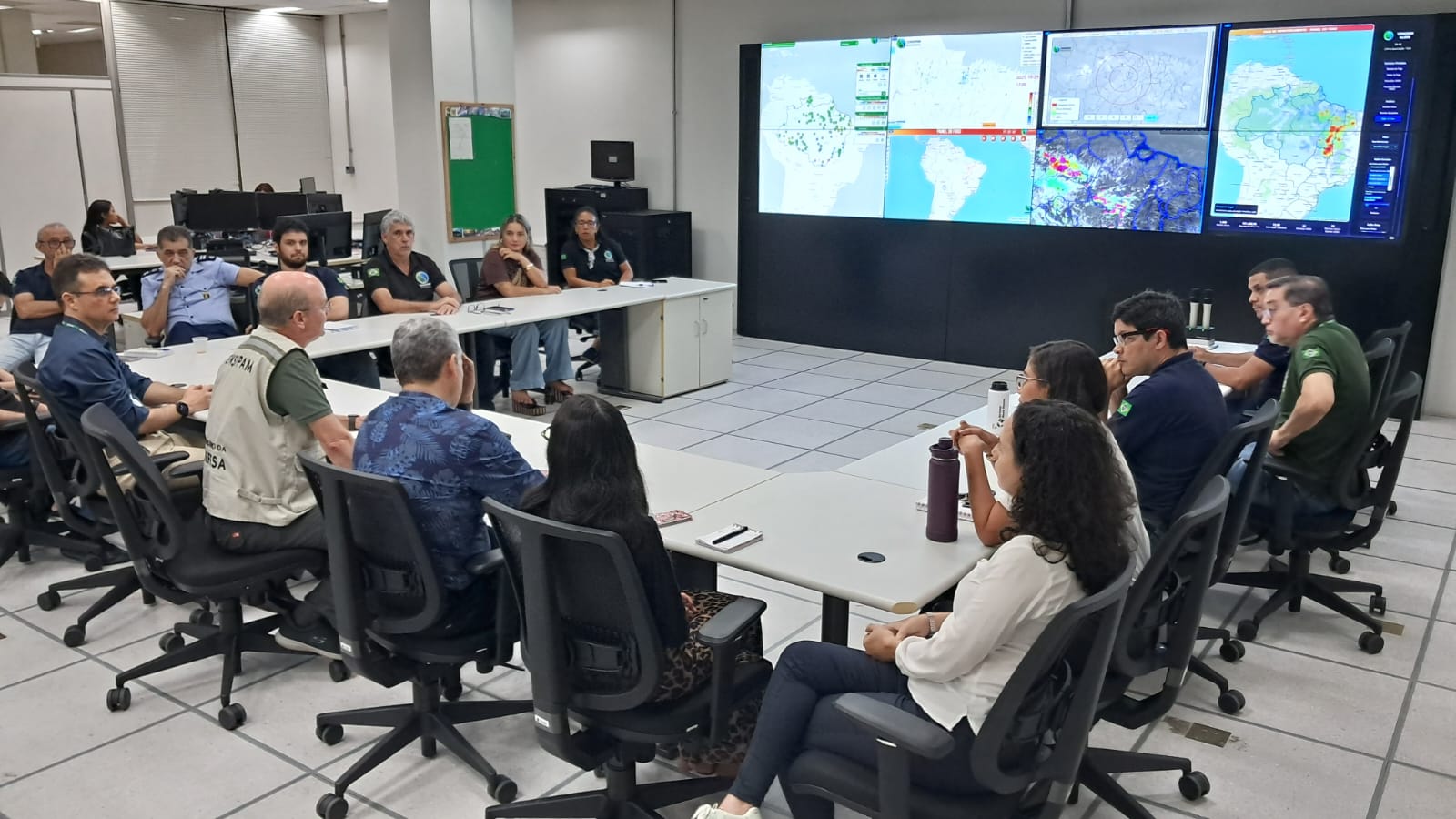 Diretor Operacional do Censipam visita Centro Regional de Belém e reforça integração para ações estratégicas na Amazônia