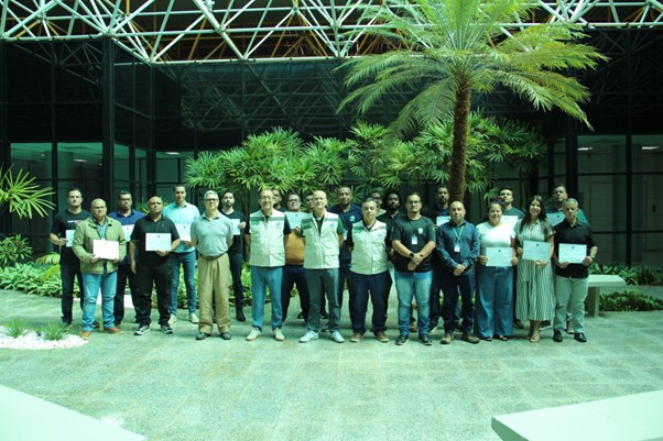 turma do curso reunida
