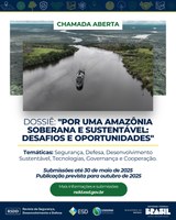 Parceria entre Censipam e Escola Superior de Defesa impulsiona Revista sobre a Amazônia na COP-30
