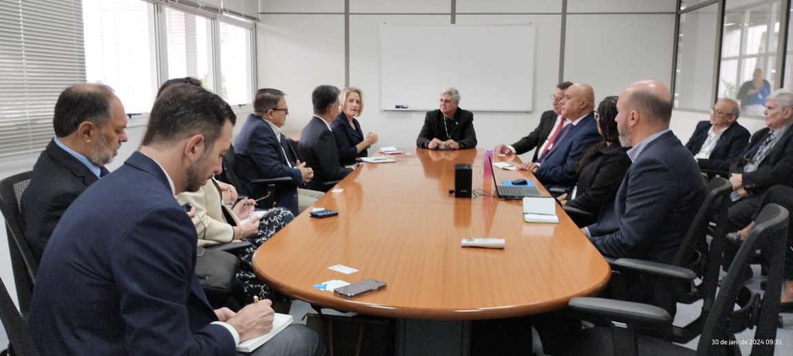 Visita da embaixadora da Finlândia ao Censipam