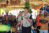 Censipam participa de cerimônia de entrega de titulação de terra a indígenas no Pará