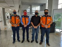 CR-MN recebe representantes da Defesa Civil e do Corpo de Bombeiros do Estado de Roraima
