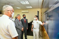 Diretor-geral do Censipam acompanha Ministro da Defesa em visita às instalações da Marinha