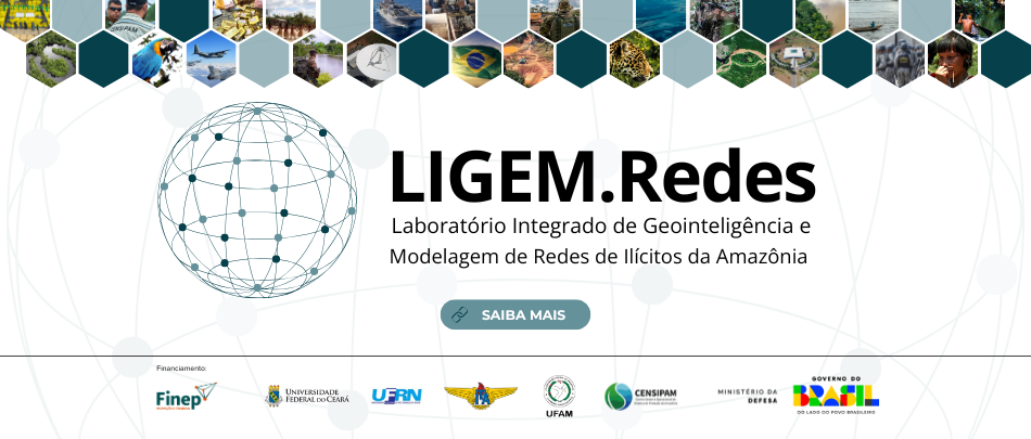 Laboratório Integrado de Geointeligencia e modelagem de redes de ilícitos na Amazônia