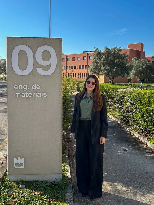 Chegada ao Departamento de Engenharia de Materiais da Universidade de Aveiro (UA), marcando o início da agenda técnica e científica internacional