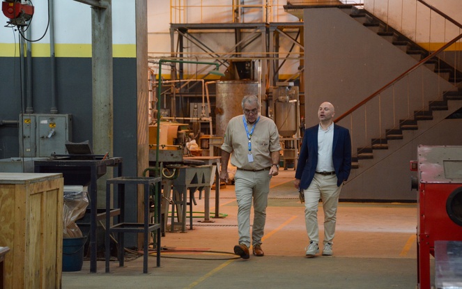 Visita aos laboratórios do CETEM