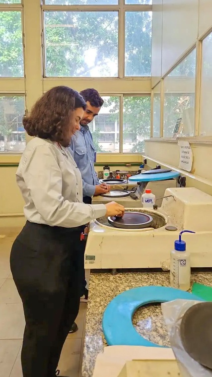 Alunos participando de atividades do curso