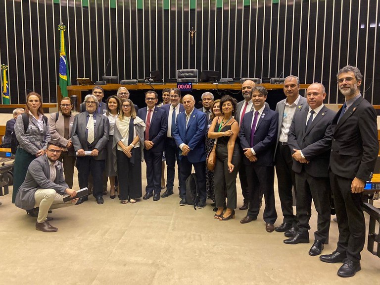 Dirigentes das Unidades de Pesquisa na audiência pública da Frente Parlamentar de Ciência e Tecnologia