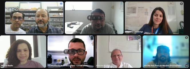 Reunião entre CETEM e IFPI