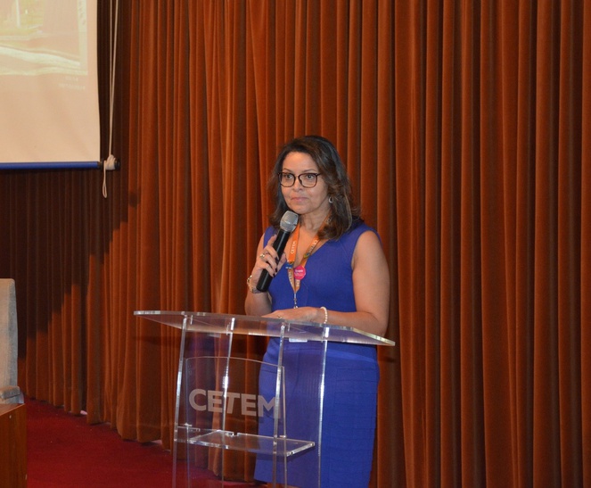 Silvia França (Diretora do CETEM)