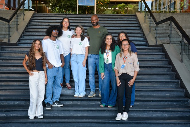 Visita de estudantes da UERJ