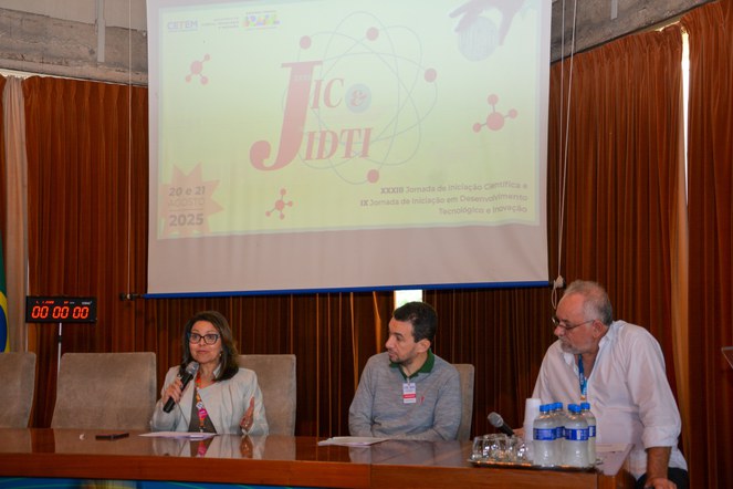 Abertura da XXXIII JIC e da IX JIDTI