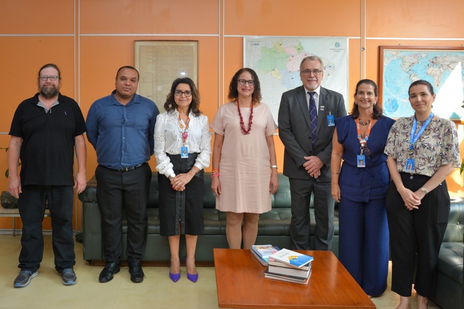 Visita Ministra Luciana Santos