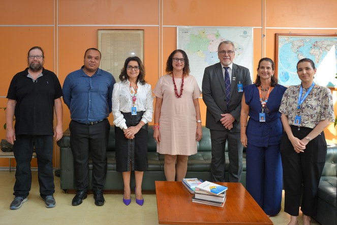 Visita Ministra Luciana Santos