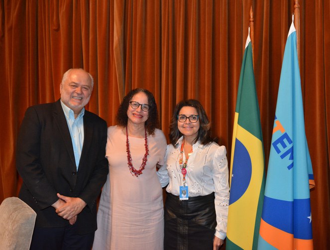 Visita Ministra Luciana Santos