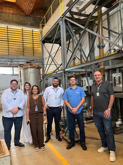 Visita de representantes da Unidade CT-Mineral/IFRN