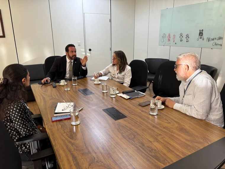 Reunião com secretário de Desenvolvimento Tecnológico e Inovação