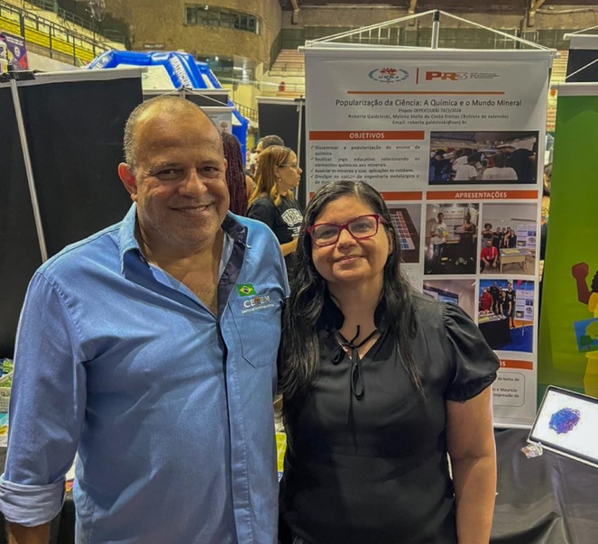 Flávio Lemos (CETEM) e Dra. Roberta Gaidzinski (UERJ/ZO)