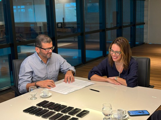 Frederico Toscano e Amanda Lucena