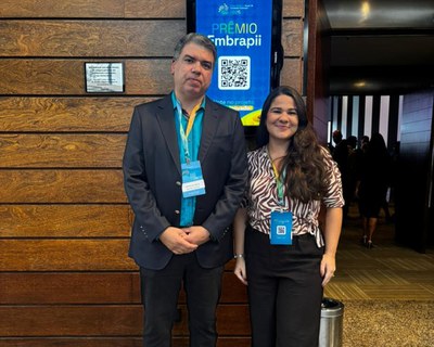 James Melo e Daniela de Pádua