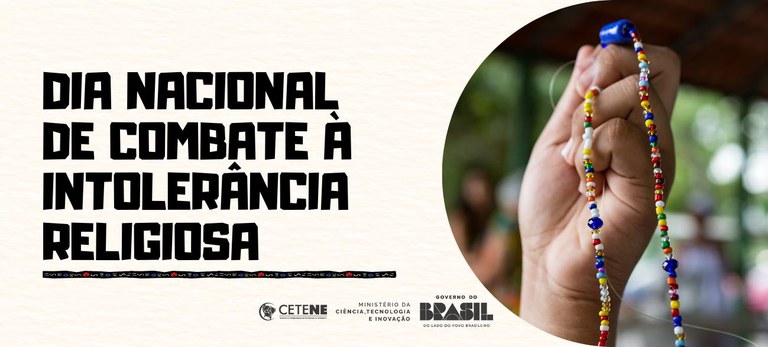 CETENE promove reflexão sobre racismo religioso no Dia de Combate à Intolerância
