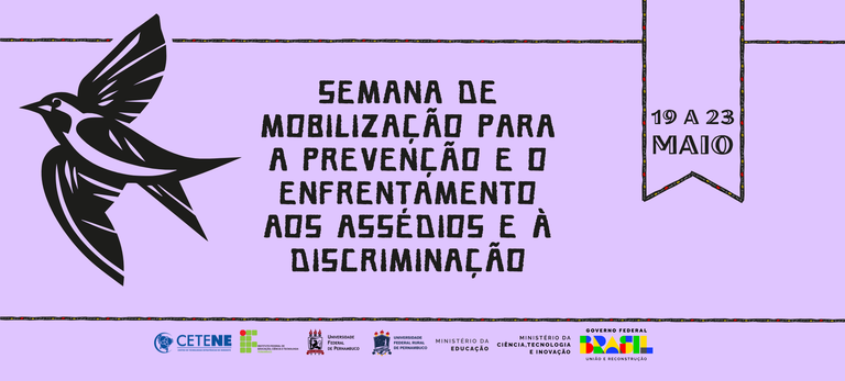 Instituições federais se unem em Semana de Mobilização contra assédio e discriminação