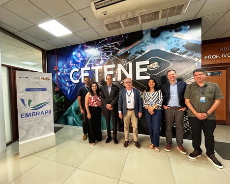 Visita do presidente da Embrapii ao Cetene