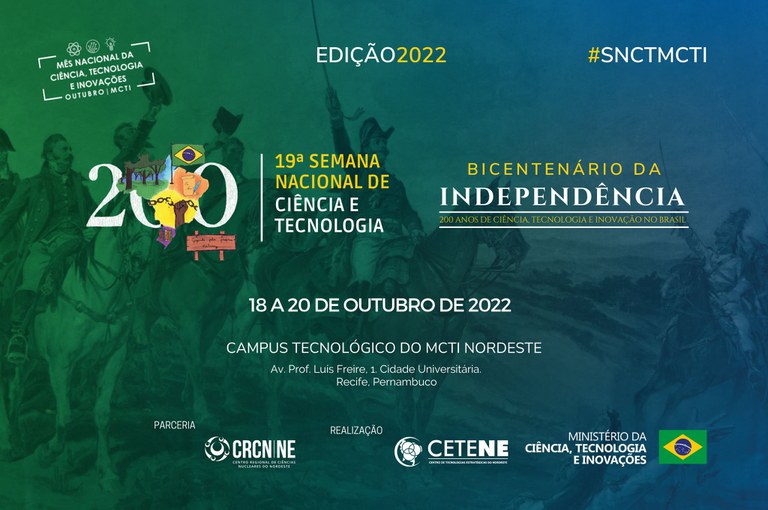 Em 2022, o Bicentenário da Independência do Brasil será temática principal das ações no País
