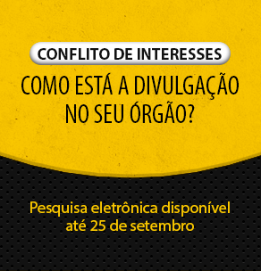 Participe da pesquisa sobre a implementação da Lei de Conflito de Interesses