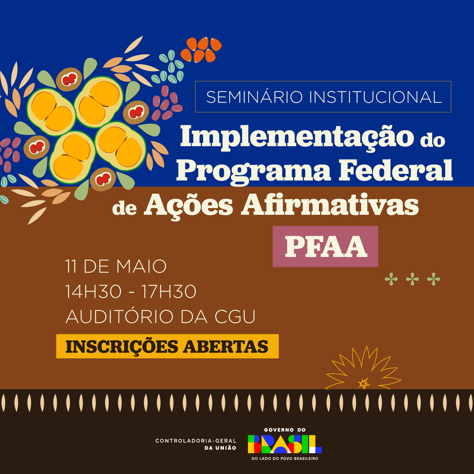 Card - Seminário Institucional sobre a Implementação do PFAA 