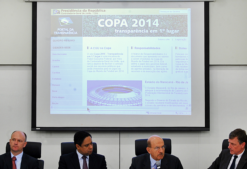 2010 - Transparência na Copa 2014 e Olimpíadas Rio 2016