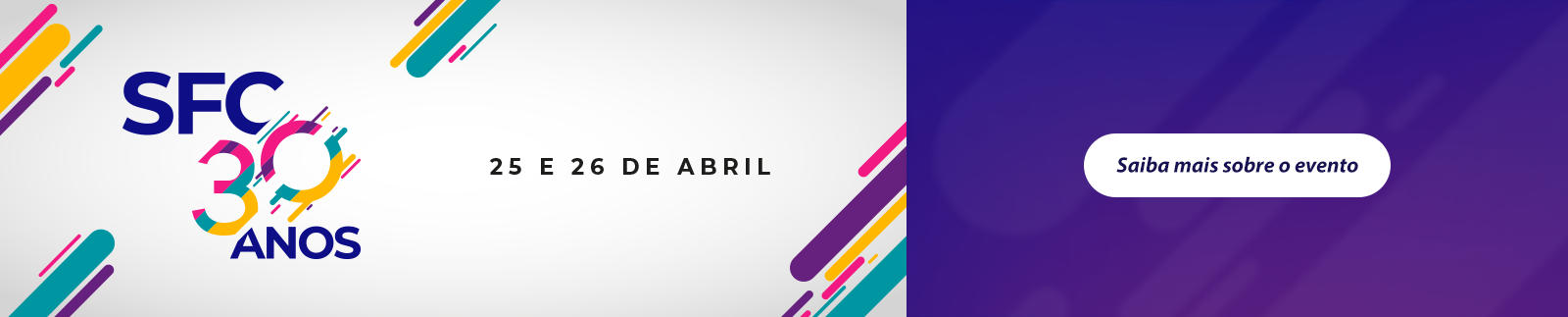 Banner: 30 anos de Secretaria Federal de Controle Interno